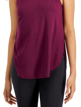 ID Ideology Women's Sweat Set Tank Top Purple Size Small