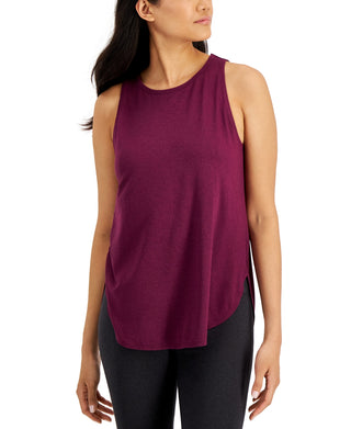 ID Ideology Women's Sweat Set Tank Top Purple Size Small