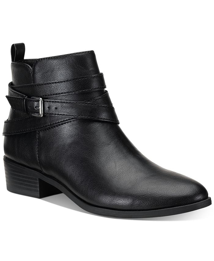 Sun + Stone Women's Saandis Booties Shoes Black Size 5.5 M