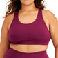 ID Ideology Women's Sweat Set Sports Bra Purple Size 1X
