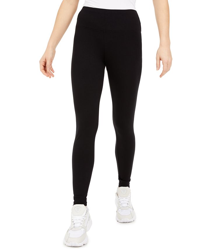 Bar III Women's Basic Jersey Leggings Black Size Petite Small