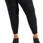 ID Ideology Women's Drawstring Knit Joggers Black Size 2X