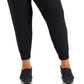 ID Ideology Women's Drawstring Knit Joggers Black Size 3X