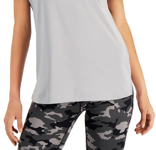 Ideology Women's Lightweight Techy T-Shirt Grey Size Small