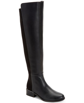 Alfani Women's Ludlowe Over The Knee Boots Shoes Black Size 8.5 M
