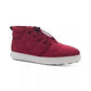 Sun + Stone Men's Lace Up Quilted Puffer Boots Red Size 12 M