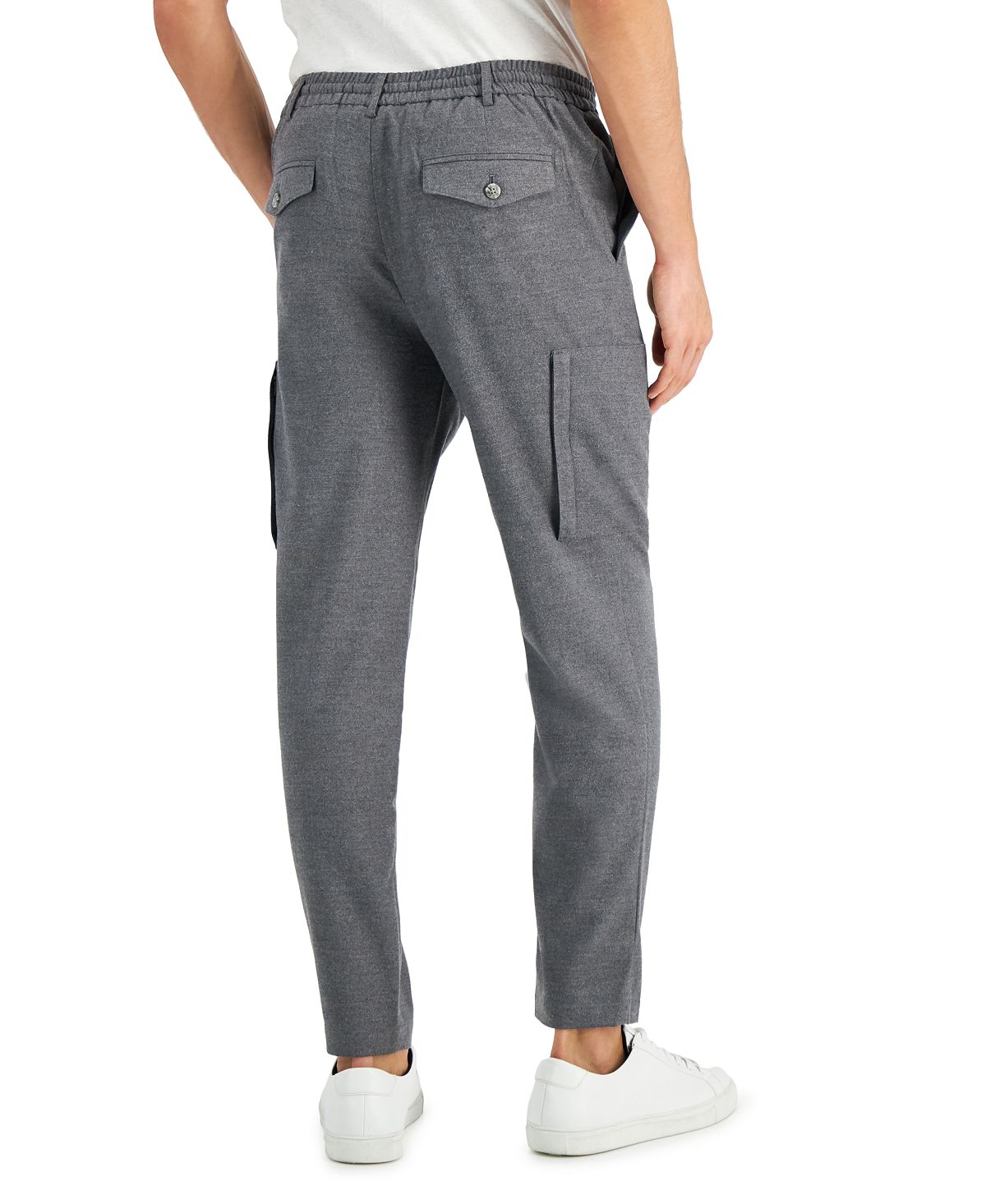 Alfani Men's Drawstring Pants Gray Size X-Large