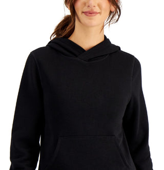 ID Ideology Women's Fleece Hoodie Black Size X-Small