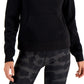 ID Ideology Women's Fleece Hoodie Black Size X-Large