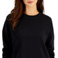 ID Ideology Women's Fleece Sweatshirt Black Size X-Small