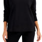 ID Ideology Women's Fleece Sweatshirt Black Size X-Small
