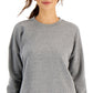 ID Ideology Women's Fleece Sweatshirt Gray Size X-Small