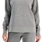 ID Ideology Women's Fleece Sweatshirt Gray Size X-Small