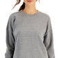 ID Ideology Women's Fleece Sweatshirt Gray Size Large