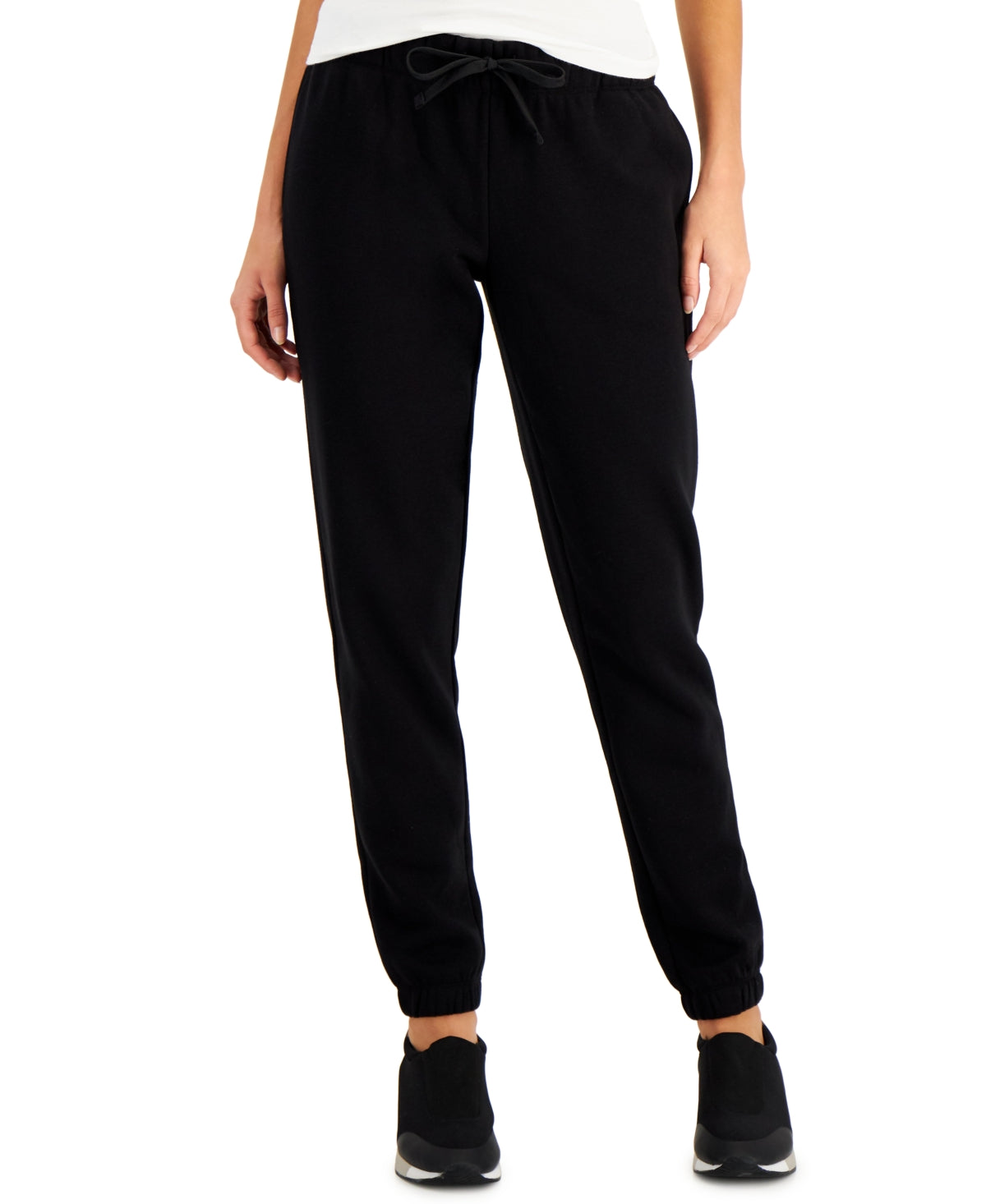 ID Ideology Women's Fleece Joggers Black Size XX-Large