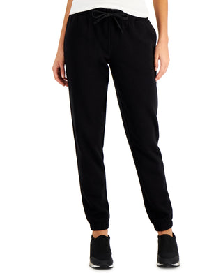 ID Ideology Women's Fleece Joggers Black Size XX-Large