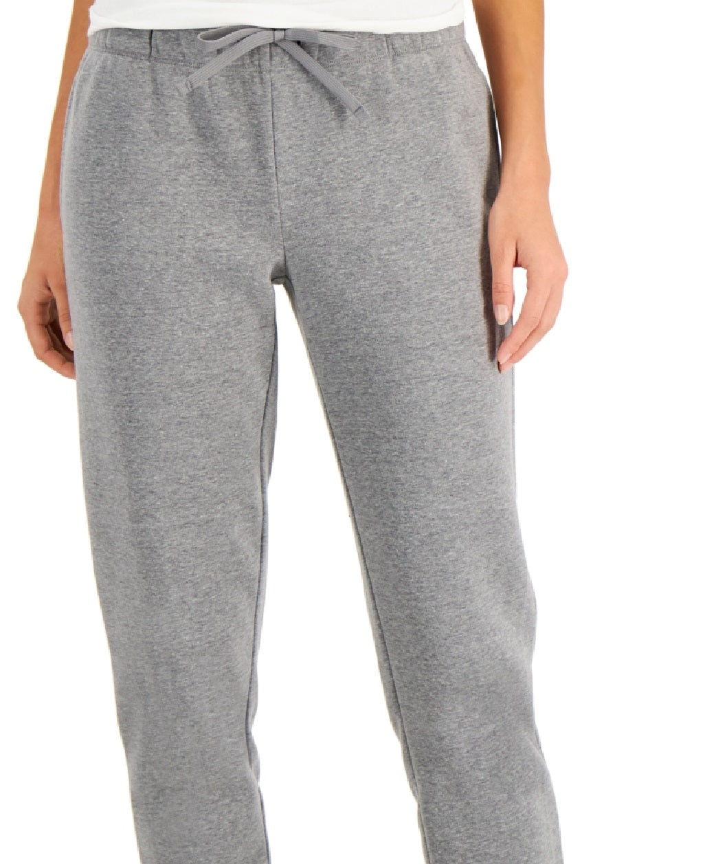 ID Ideology Women's Fleece Joggers Gray Size Large