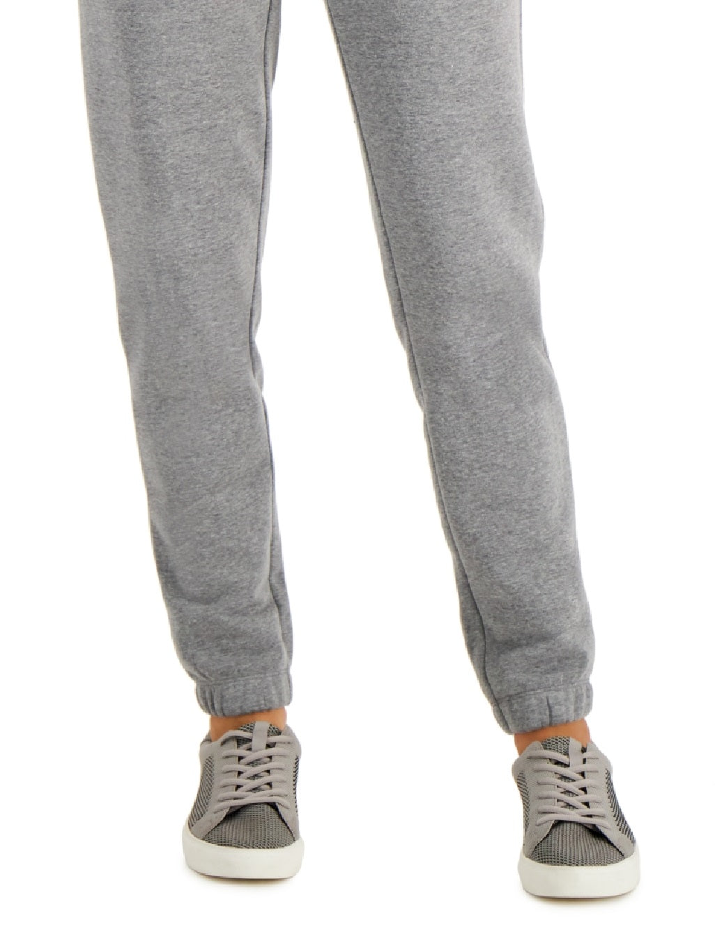 ID Ideology Women's Fleece Joggers Gray Size Large
