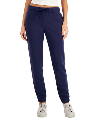Ideology Women's Fleece Joggers Blue Size Medium