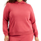 ID Ideology Women's Plus Pullover Hoodie Red Size 3X