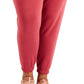 Ideology Women's Plus Jogger Pants Red Size 4X