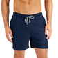 INC International Concepts Men's Regular Fit Quick Dry Solid 5 Swim Trunks Blue Size Medium