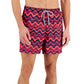 INC International Concepts Men's Wave Print Swim Shorts Blue  Size XX-Large