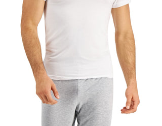 INC International Concepts Men's Modal Blend Pajama Sleep Shirt White Size Medium