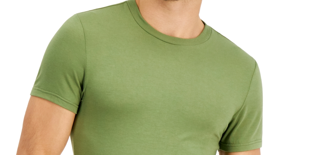 INC International Concepts Men's Modal Blend Solid Pajama Top Green Size XX-Large