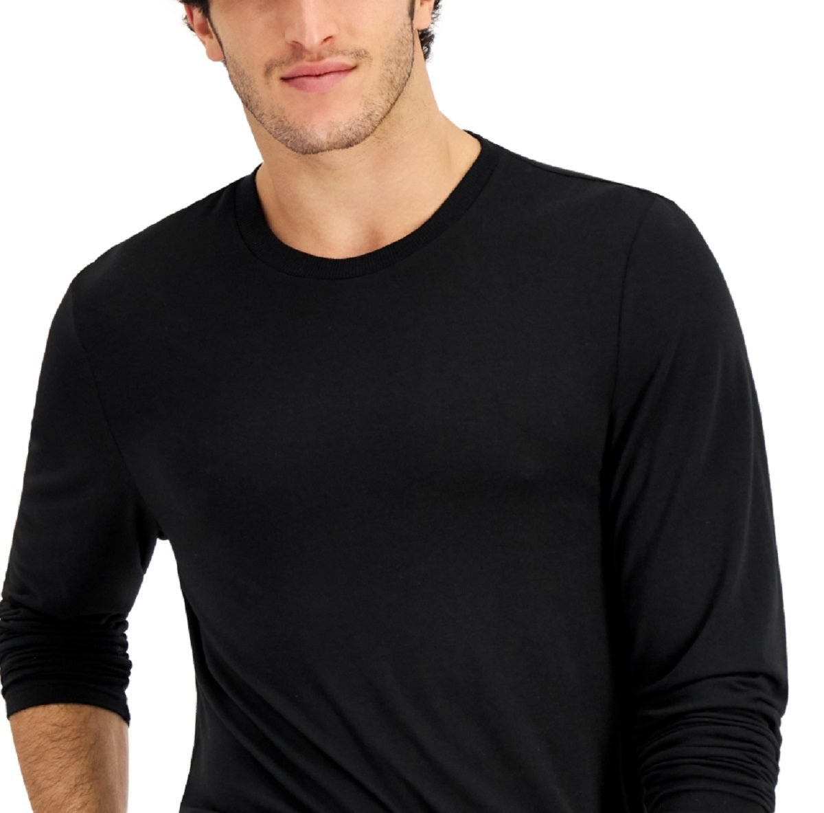 INC International Concepts Men's Pajama Top Black Size Large