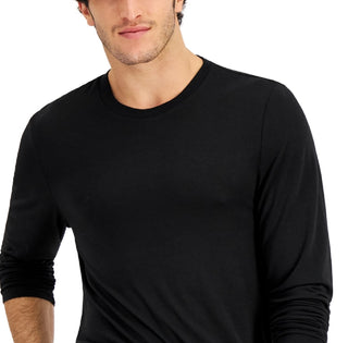 INC International Concepts Men's Pajama Top Black Size Large