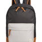 Sun + Stone Men's Riley Canvas Colorblocked Backpack Black Size Regular