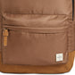 Sun + Stone Men's Riley Canvas Colorblocked Backpack Brown Size Regular
