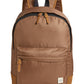 Sun + Stone Men's Riley Canvas Colorblocked Backpack Brown Size Regular