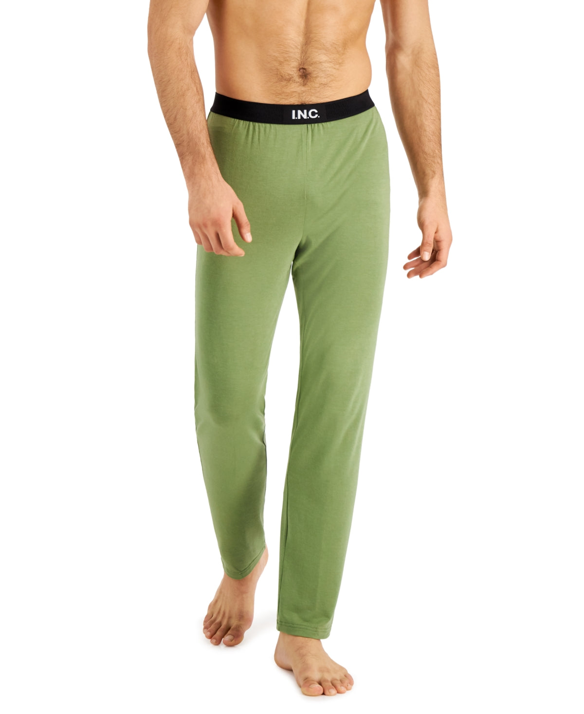 INC International Concepts Men's Pajama Pants Green Size XX-Large