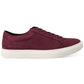 Alfani Men's Grayson Suede Lace Up Sneakers Red Size 11.5 M