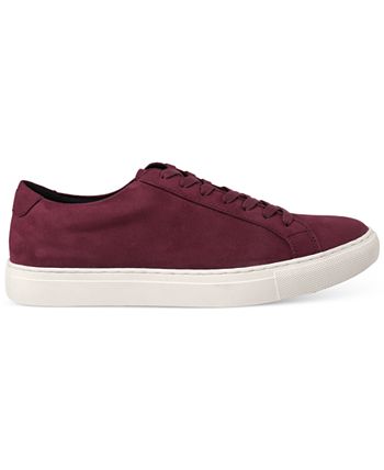 Alfani Men's Grayson Suede Lace Up Sneakers Red Size 11.5 M