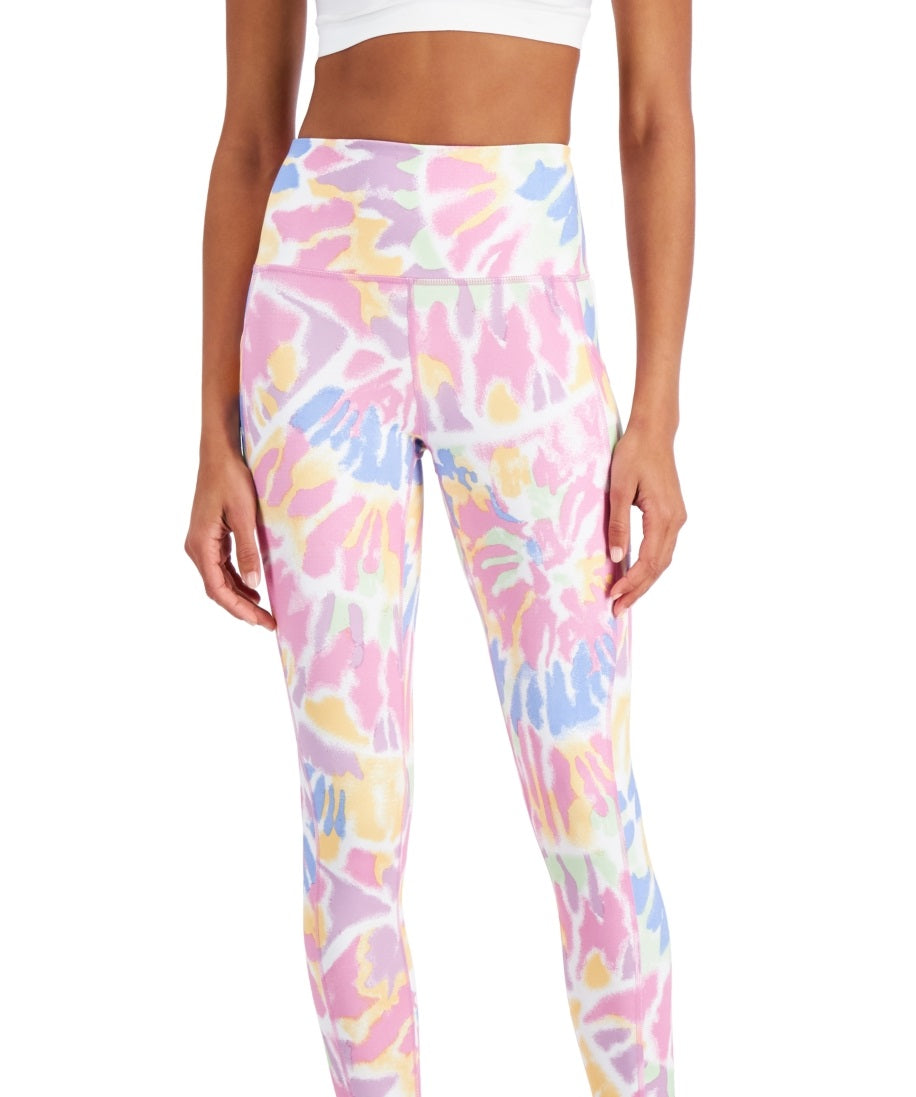 ID Ideology Women's Colors 7/8 Leggings White Size Small