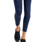 ID Ideology Women's Embossed Star Leggings Blue Size Small