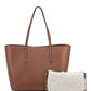 INC International Concepts Women's Zoiey 2 1 Tote Brown Size Regular