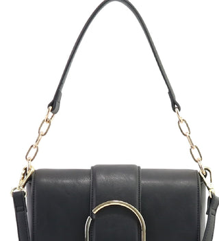 Alfani Women's Bekka Flap Crossbody Black Size Regular