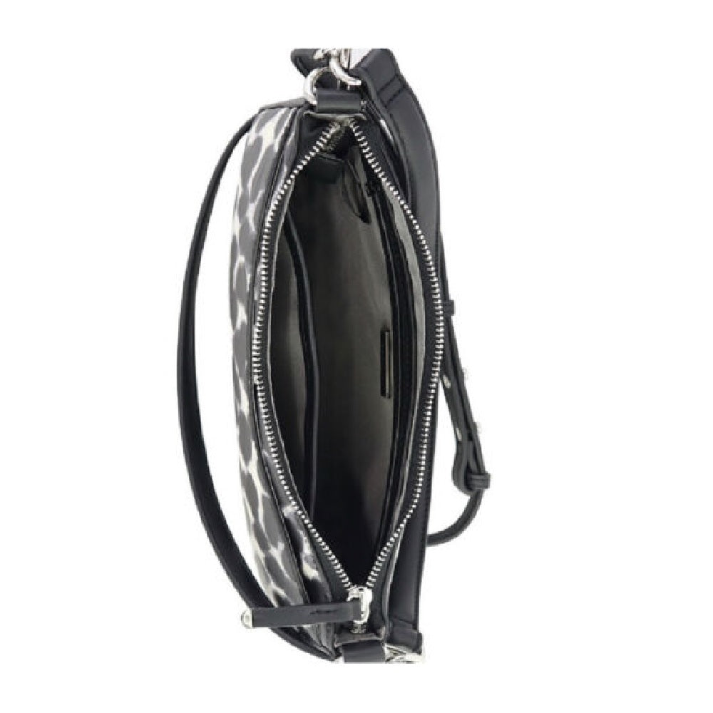 Alfani Women's Faux-Leather Crossbody Shoulder Bag  Animal Black