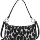 Alfani Women's Faux-Leather Crossbody Shoulder Bag  Animal Black