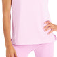 ID Ideology Women's Mesh T Shirt Pink Size X-Small