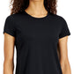 ID Ideology Women's Mesh T Shirt Black Size X-Small