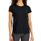 ID Ideology Women's Mesh T Shirt Black Size X-Small