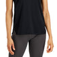 ID Ideology Women's Mesh T-Shirt Black Size Medium