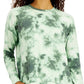 ID Ideology Women's Shades Tie Dyed Top Green Size X-Small