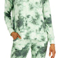 ID Ideology Women's Shades Tie Dyed Top Green Size X-Small