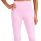 ID Ideology Women's High Rise Side Pocket Cropped Leggings Purple Size Medium